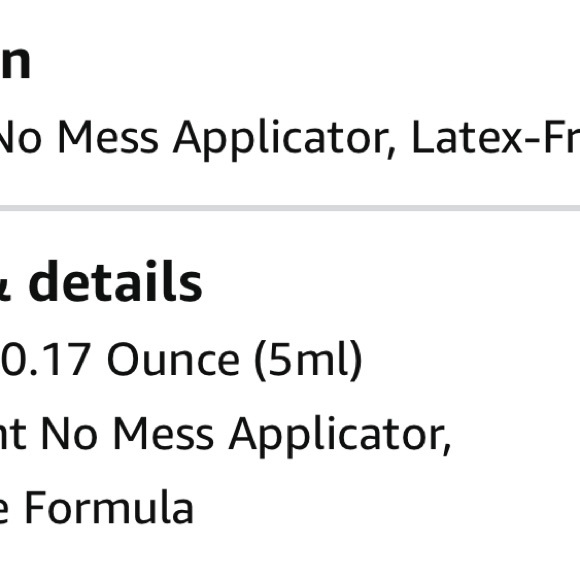 Andrea Brush-On Striplash Clear Brand new in packaging Eyelash Glue Full Size - Picture 3 of 3